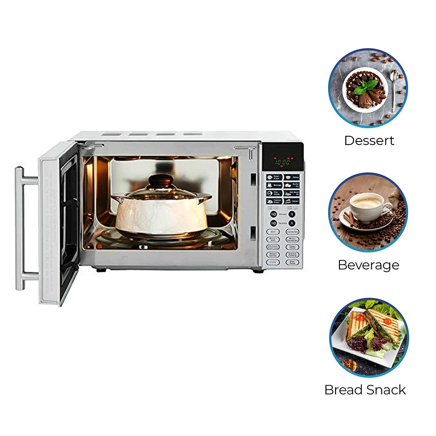 IFB MICROWAVE OVEN 20SC2 20LTR SILVER(8903287005077