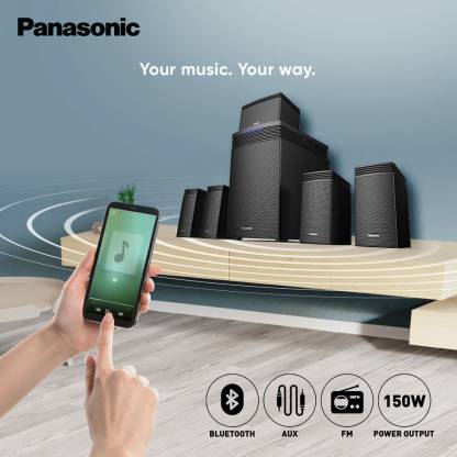 PAN Bluetooth Speaker SC-HT550GW-K ( 5.1 SPEAKER SYSTEM )